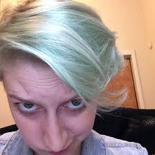 Bleaching your hair prior to dying it blue will make the colour more vibrant. Manic Panic Magic Eraser Remove Manic Panic Without Dye That Cheap Bitch