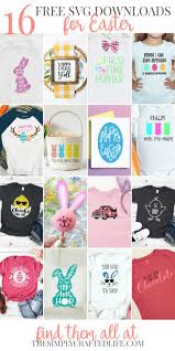 Free Svgs For Easter Crafts The Simply Crafted Life