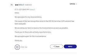 Links on android authority may earn us a commission. Samsung Galaxy S10 Face Unlock Issue Fix Update Arriving Soon Sammy Fans
