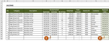 Rental Property Spreadsheet The Spreadsheet Page