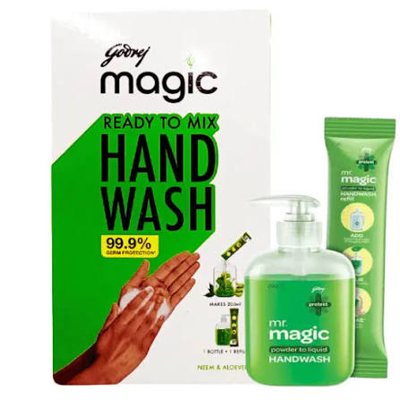 GODREJ MAGIC READY TO MIX HANDWASH COMBI PACK