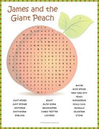 James And The Giant Peach Roald Dahl Activities The Giant Peach James And Giant Peach