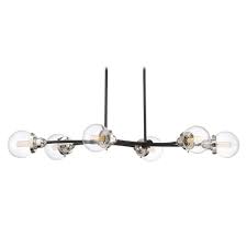 Seeded Glass Island Chandelier Black Trance By Quoizel Lighting Tnc642ek Builders Lighting Seeded Glass Black Chandelier Decorative Pendant Lighting