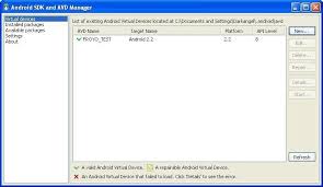 You will find your device in the main android virtual device manager list. Android Sdk And Avd Manager Download Scientific Diagram