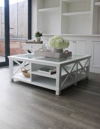 At abacus tables we specialise in large coffee tables. Large White Glass Hamptons Coffee Table