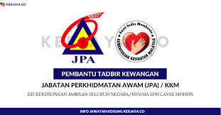 Pembantu tadbir (p/o) gred n19. Jawatan Kosong Terkini Pembantu Tadbir Kewangan W19 Jpa Kkm Minima Spm 235 Kekosongan Jawatan Kerja Kosong Kerajaan Swasta