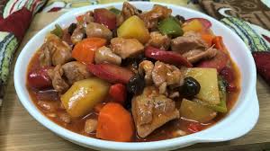 Any filipino can tell you that. Chicken Menudo