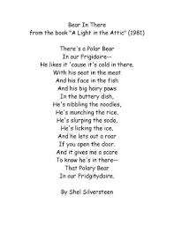 Bear In There Polar Bear In The Fridgidaire Visualization Poem Funny Poems Poems For 3rd Graders Reading Poems