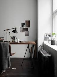 Big canvas paintings for home decor. Moody Office Look Via Coco Lapine Design Arbeitszimmer Inspo House Interior Home Office Design Workspace Inspiration