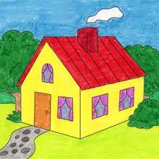 Buildings Archives Art Projects For Kids Learn how to draw house for kids pictures using these outlines or print just for coloring.
