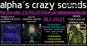 It became the actual name in 2000. Alpha S Crazy Sounds Thorny Path Ep Daash Ep Heian 2 Hours Live Set 18 Feb 2021 Hamburg Germany Goabase à¥ Parties And People