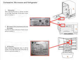 This is a quick reference guide on locating both model and serial number of your lg appliance. Help Library Locate Model And Serial Numbers On Lg Dishwasher Lg Canada
