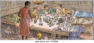 Just as the romans went to roman baths to network and influence their local dignitaries, dinner parties in the home were another means to help further the career of the host. Dinner Party What Did Romans Eat At Dinner Parties