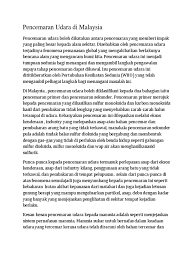 Peringkat perancangan merupakan proses awalan yang terpenting dimana melibatkan penggunaan optimum sumber dan penggunaan Pencemaran Udara Di Malaysia