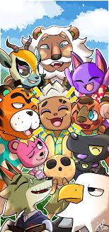 You Are Challenged By Online Classes Made Myself A Phone Wallpaper Feat My Villagers