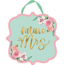 Mint To Be Floral Sign 13 1 2in X 13 1 2in Floral Signs Bridal Shower Theme Bridal Shower Balloons