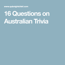 Aug 30, 2021 · australia quizzes & trivia. 16 Questions On Australian Trivia This Or That Questions Trivia Trivia Quiz Questions