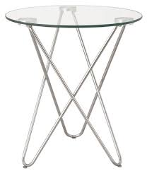 901914 Chrome Grey Accent Table Table Side Table Accent Table