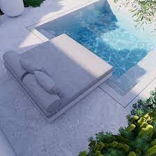 Repost A Mediterranean Inspired Entertainers Back Yard In A Long Narrow Triangular Space Featuring A Stunning We Backyard Inspiration Pool Designs Backyard