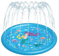 Kids Sprinklers For Outside Splash Pad For Toddlers Baby Pool 3in1 59 For 1to5 Year Old Boys Girls In 2020 Kids Sprinkler Splash Pad Baby Pool