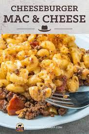 Cheeseburger Mac And Cheese Cheeseburger Mac And Cheese Best Beef Recipes Comfort Food Recipes Dinners