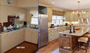 Solid countertops with contrasting cabinetry. 15 Kitchen Remodeling Ideas On A Budget Lovely Spaces