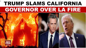 Wildfire devastates Los Angeles, Trump ...