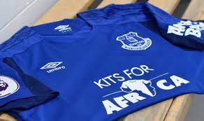 Everton usually wear royal blue shirts with white shorts and white socks. New Kit To Be Worn For Everton Vs Man Utd Reason Behind One Off Strip Revealed Football Sport Express Co Uk
