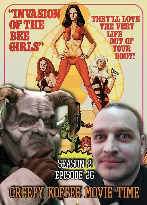 Invasion of the Bee Girls Creepy Koffee Movie Time Horror Host Creature  Features | eBay