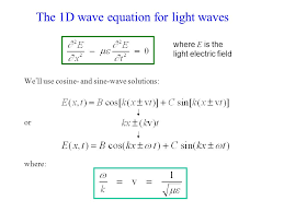 Resultado De Imagen Para Light Wave Equation Length Wave C Speed Energy Etc Light Wave Wave Equation Light