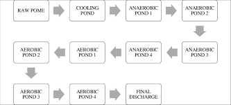 Palm oil mill effluent (pome) contains a high concentration of organic matter. Flowchart Of Ponding Treatment System Of Pome Download Scientific Diagram