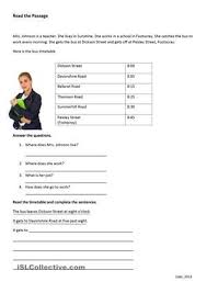 Bus Timetable With A Bit Of Reading Reading Worksheets Reading Buses Reading