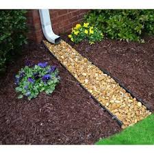 Gutter Downspout Divider Rain Water Channel Guard Splash Under Fence Landscape Backyard Landscaping Designs Backyard Landscaping Front Yard Landscaping