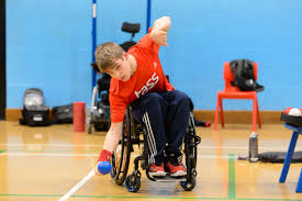 Boccia is the only sporting option for many . Boccia Partnership Benefits Budding Paralympians