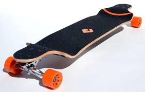 Drop down boards are the best longboards for downhill boarding because the front drop provides a place to wedge the front foot, which provides better stability. Atom 41 Drop Deck Longboard Orange California Kiteboarding