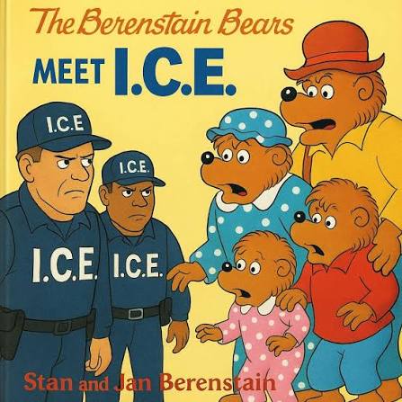 Berenstain Bears meet I.C.E. in a satire about borders and belonging