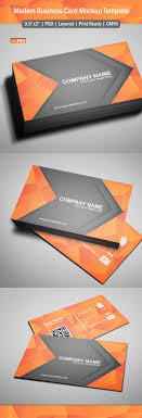 The business card template was. Free Modern Business Card Template Psd Business Cards