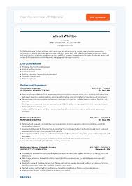 Click to download the maintenance supervisor resume sample two in pdf. Pdf Build My Resume Maintenance Supervisor 6 1 2013 Present Maintenance Technician 6 1 2011 5 1 2013 Create A Resume In Minutes With This Template Akmal Zulkernain Academia Edu