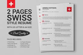 This site contains affiliate links from which we receive a compensation (like amazon for example). 2 Pages Swiss Resume Extended Pack On Behance