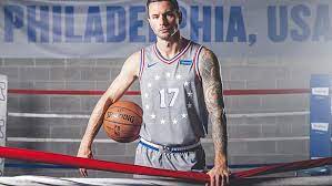 Blending the old and with the new, this jersey is the perfect way to celebrate the sixers' rich history as well as show your excitement for the future. Rocky Inspires Philadelphia 76ers New City Edition Uniforms