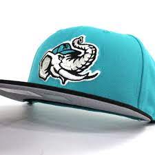 Modesto Athletics New Era 59fifty Fitted Hat San Jose Sharks Color Teal Black Gray Under Brim Modesto A S Fitted Cap Og Grey Bottom New Era Fitteds Ecapcity