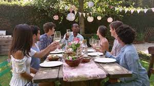 Party home video shot by friends. Friends Making A Toast At Stock Footage Video 100 Royalty Free 21765220 Shutterstock