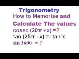 How To Memorise Different Values Of Trigonometric Angles Simplifying Mathematics In Simple Way Integrati How To Memorize Things Angle Calculator Trigonometry