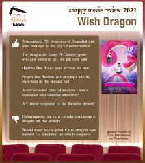Clip for 'wish dragon' starring constance wu, john cho, jimmy o. Xz1vzqgrkaaocm