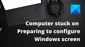 There are several reasons for the occurrence of the. Computer Stuck On Preparing To Configure Windows Screen Youtube