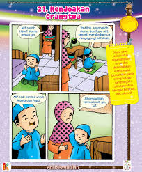Membantu orang tua dan anak autis. Komik Tentang Menghormati Guru