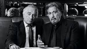 One of the greatest actors of all time, robert de niro was born on august 17, 1943 in manhattan, new york city, to artists virginia (admiral) and robert de niro sr. The Irishman Robert De Niro Al Pacino On Netflix S Gangster Epic Variety