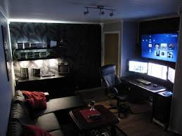 50 Masculine Man Cave Ideas Photo Design Guide Next Luxury Game Room Design Room Setup Gamer Room