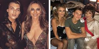 Elizabeth jane hurley was born in basingstoke, hampshire, to angela mary (titt), a teacher, and roy leonard hurley, an army major. Elizabeth Hurley S Instagrams With Her Son Are Causing A Stir Online