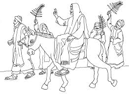 They laid palms in his path in. Palm Sunday 11 Coloring Page Free Printable Coloring Pages For Kids